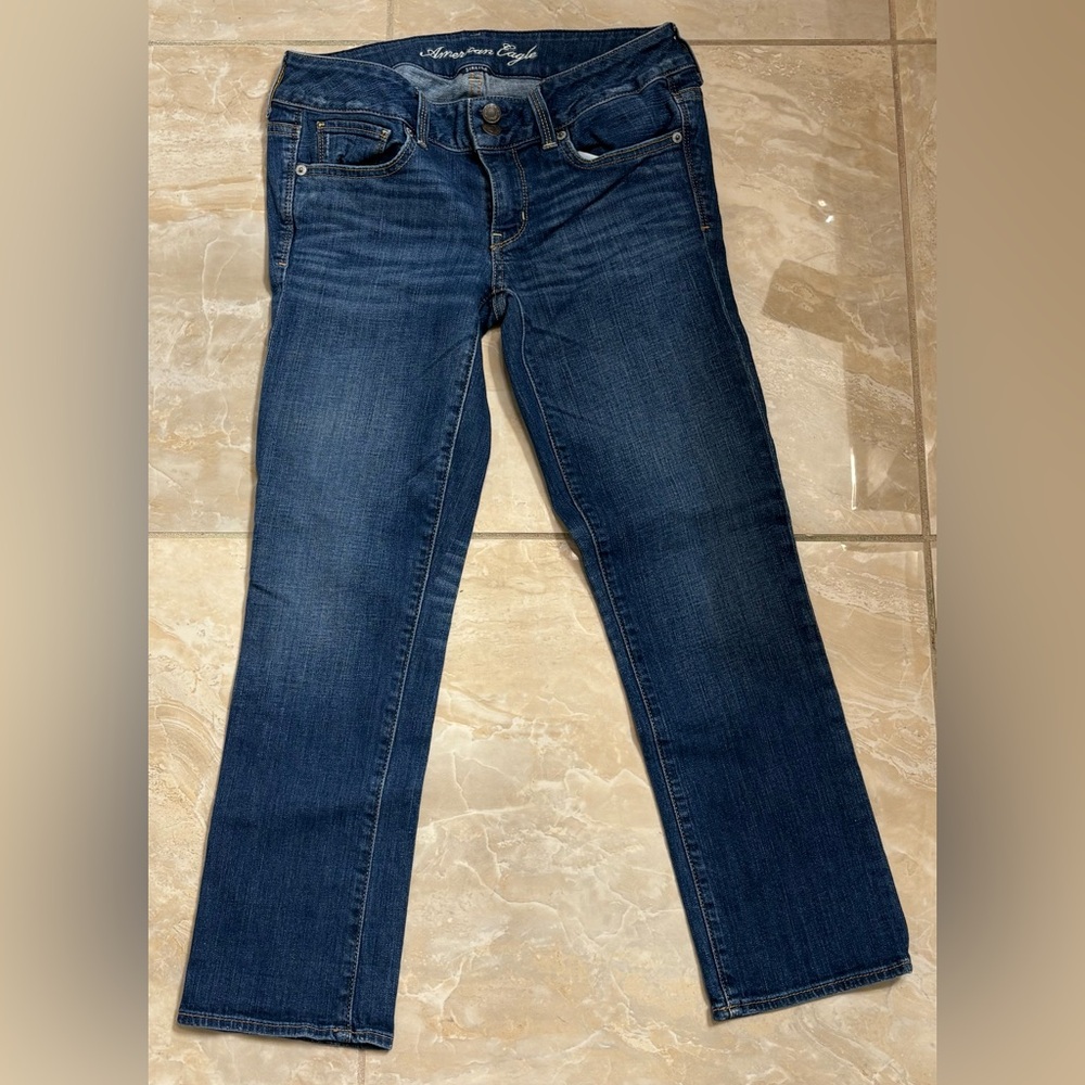 Darker wash jeans